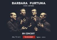 Concert Barbara Furtuna Jeudi 13 octobre :  Eglise de Scionzier (74) à 20h30. Le mercredi 12 octobre 2016 à Scionzier. Haute-Savoie.  20H30